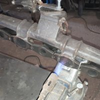 Inlet-exhaust manifolt repair